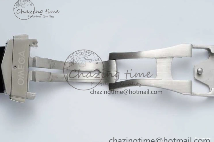 1227 SportInspired Speedmaster Racing Master SS HKF Best Edition Blue Black Dial on Black Rubber Strap A 7817